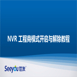 DS视讯 NT NVR工程商模式开启与解除教程