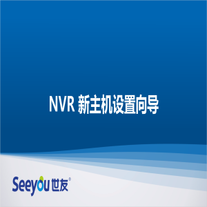 DS视讯NT NVR新主机设置向导